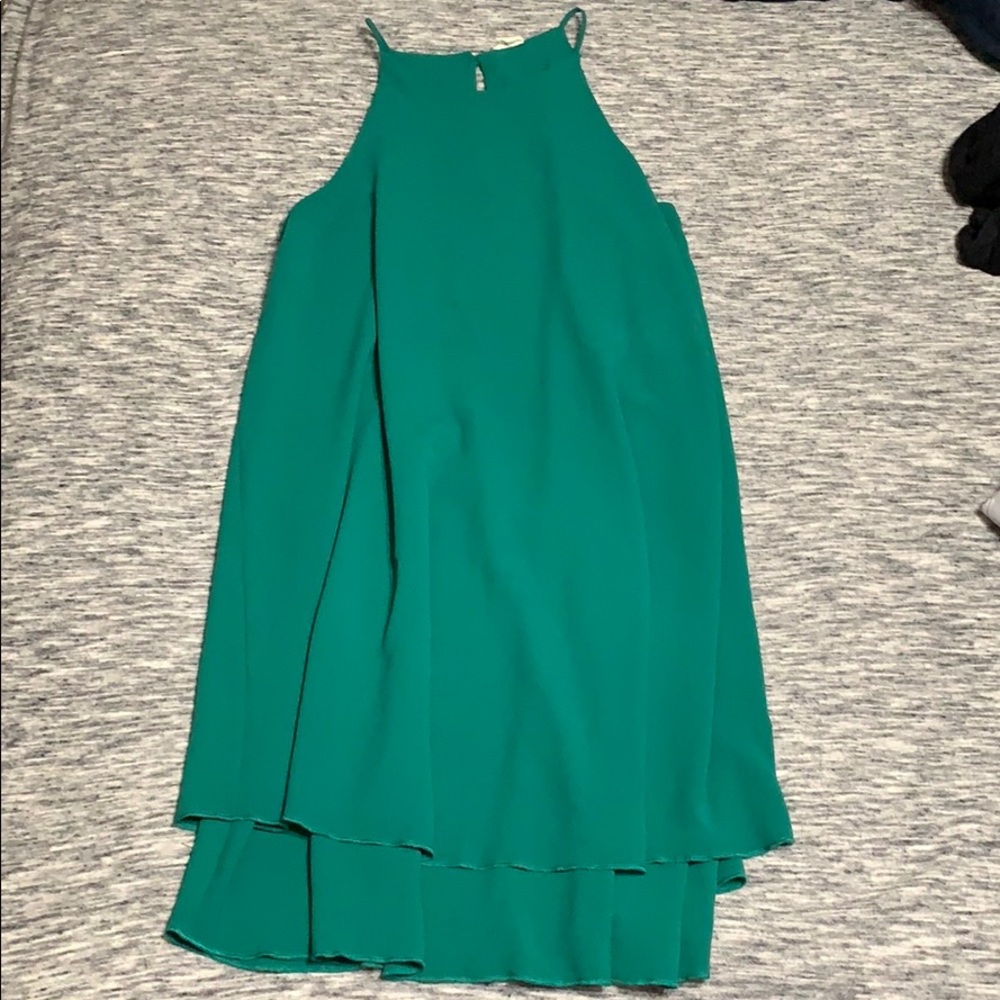 emerald green sundress